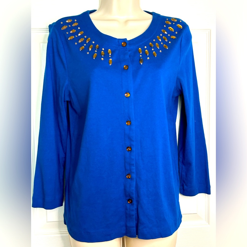 RAFAELLA | CARDIGAN | LARGE | BEADED